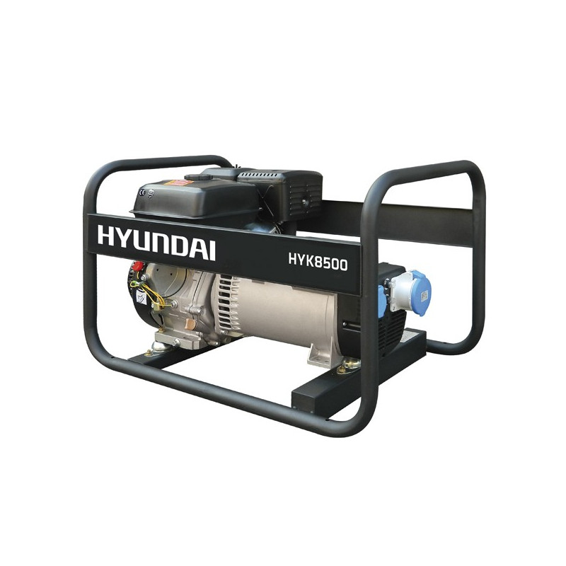 HYUNDAI Groupe électrogène essence  HYK8500 Monophasé 6500 Watts
