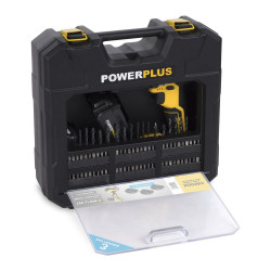 POWERPLUS Perceuse visseuse 18 V avec 3 batteries - POWX00593